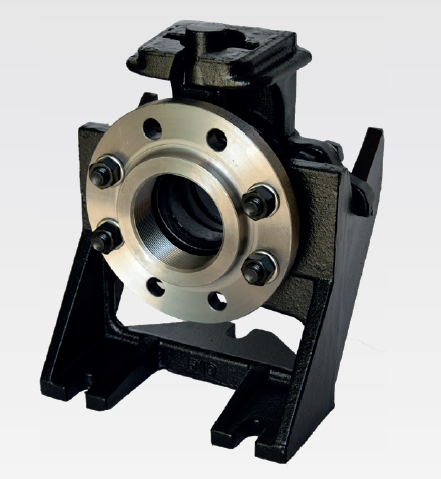 A5 - DN80 PN16 Kopplungsfuß (Axialauslass)