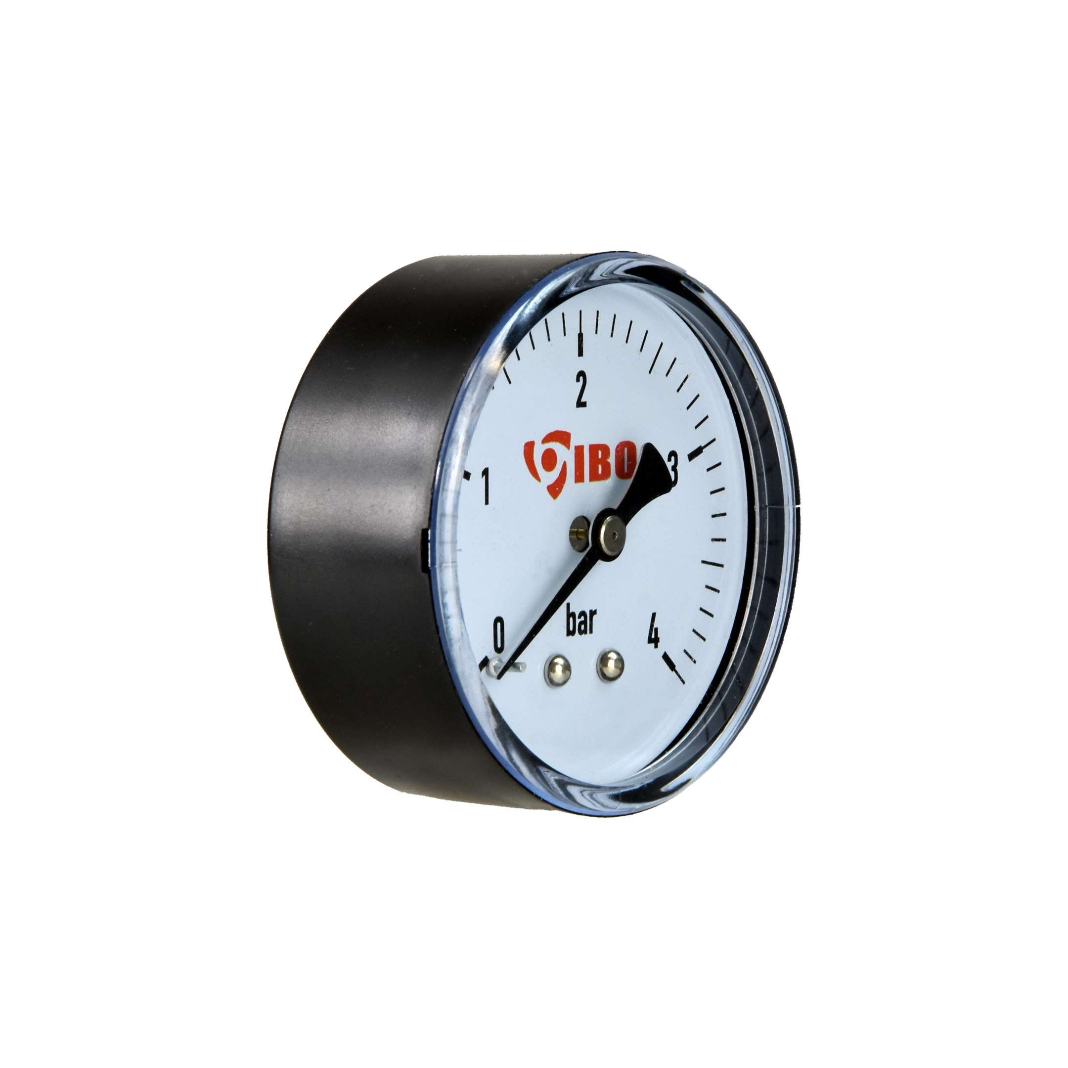 1/4 "axiale Druckmesser, FI 60 mm, 0 ÷ 4bar