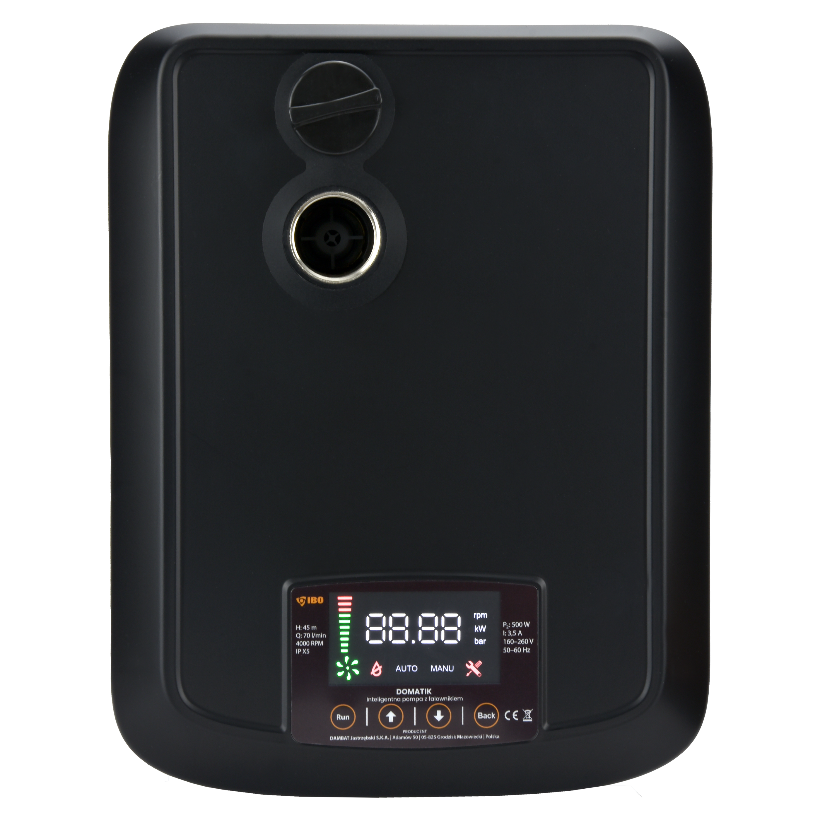 DOMATIK (0,55kW, 230V) pompa z falownikiem