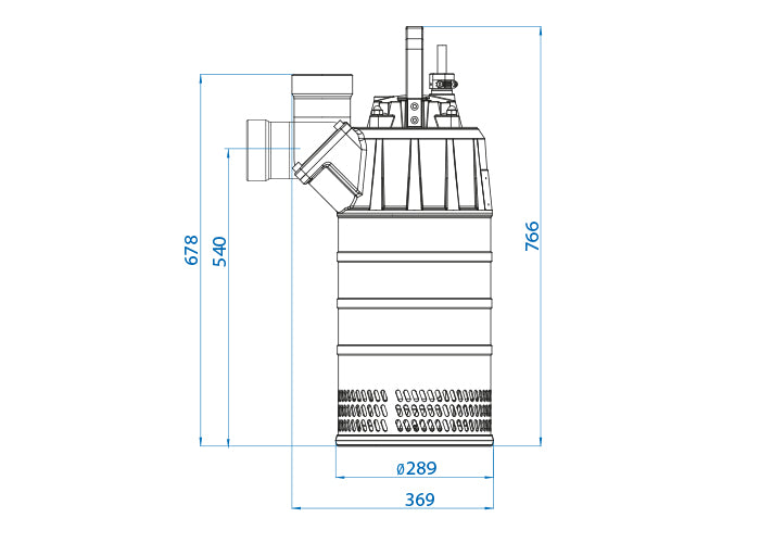 Kappa K560.2.100 C (5,6 kW, 400 V) Schampumpe