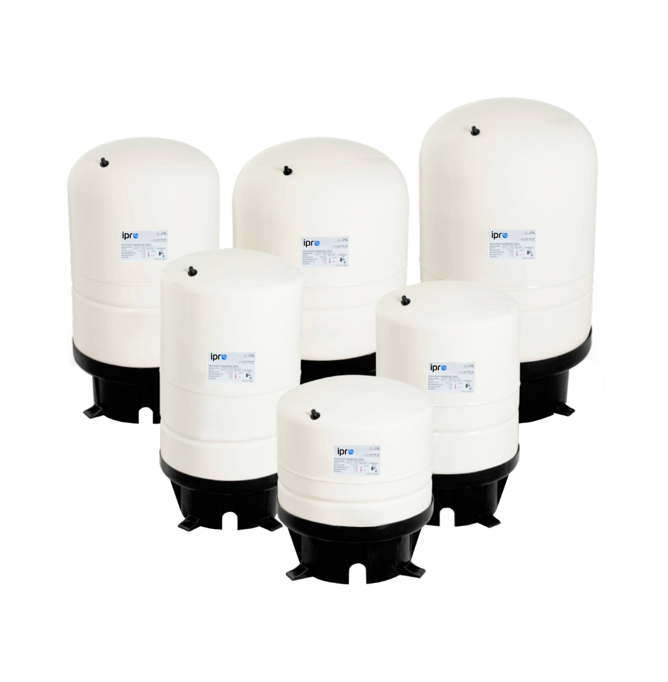 Vertikaler Pionier Tank GBV 50 l IPRO Fix - 5 Jahre Garantie