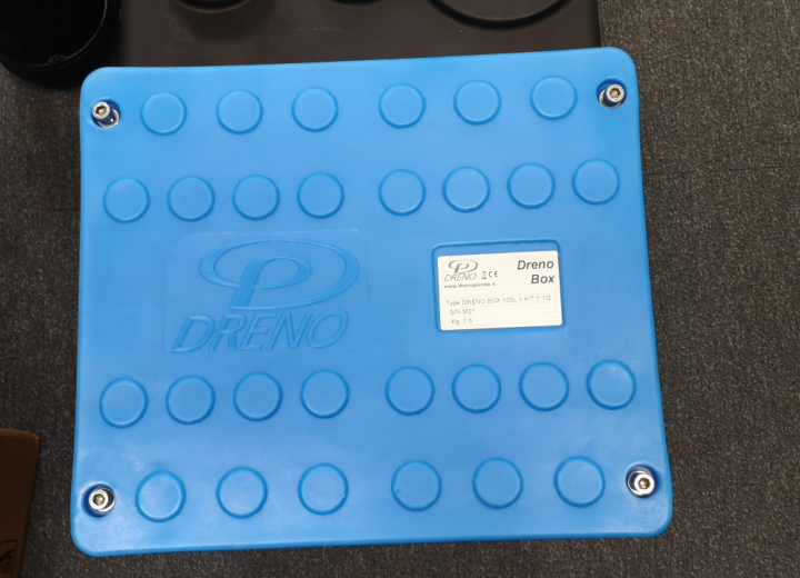 DRENO Box 100 l (G1½ ″) - interner Pumpstationstank