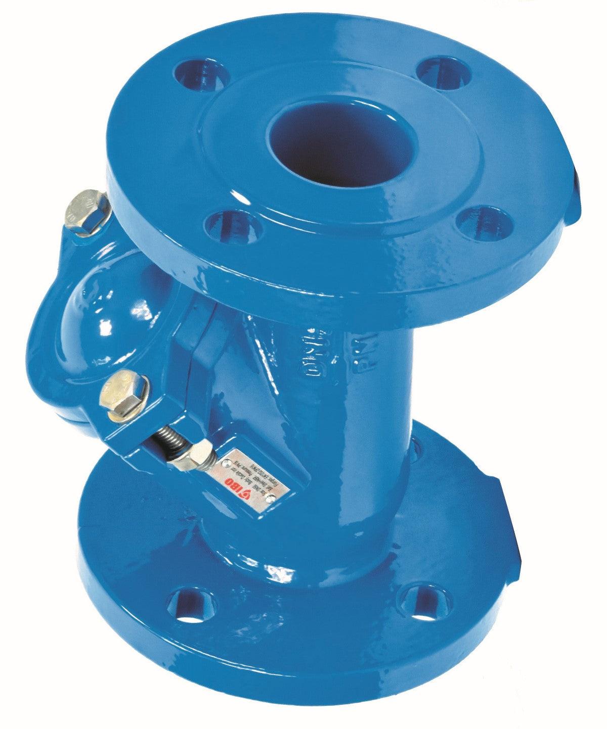 Ballzweigventil DN100 PN16 mit einem Kragen