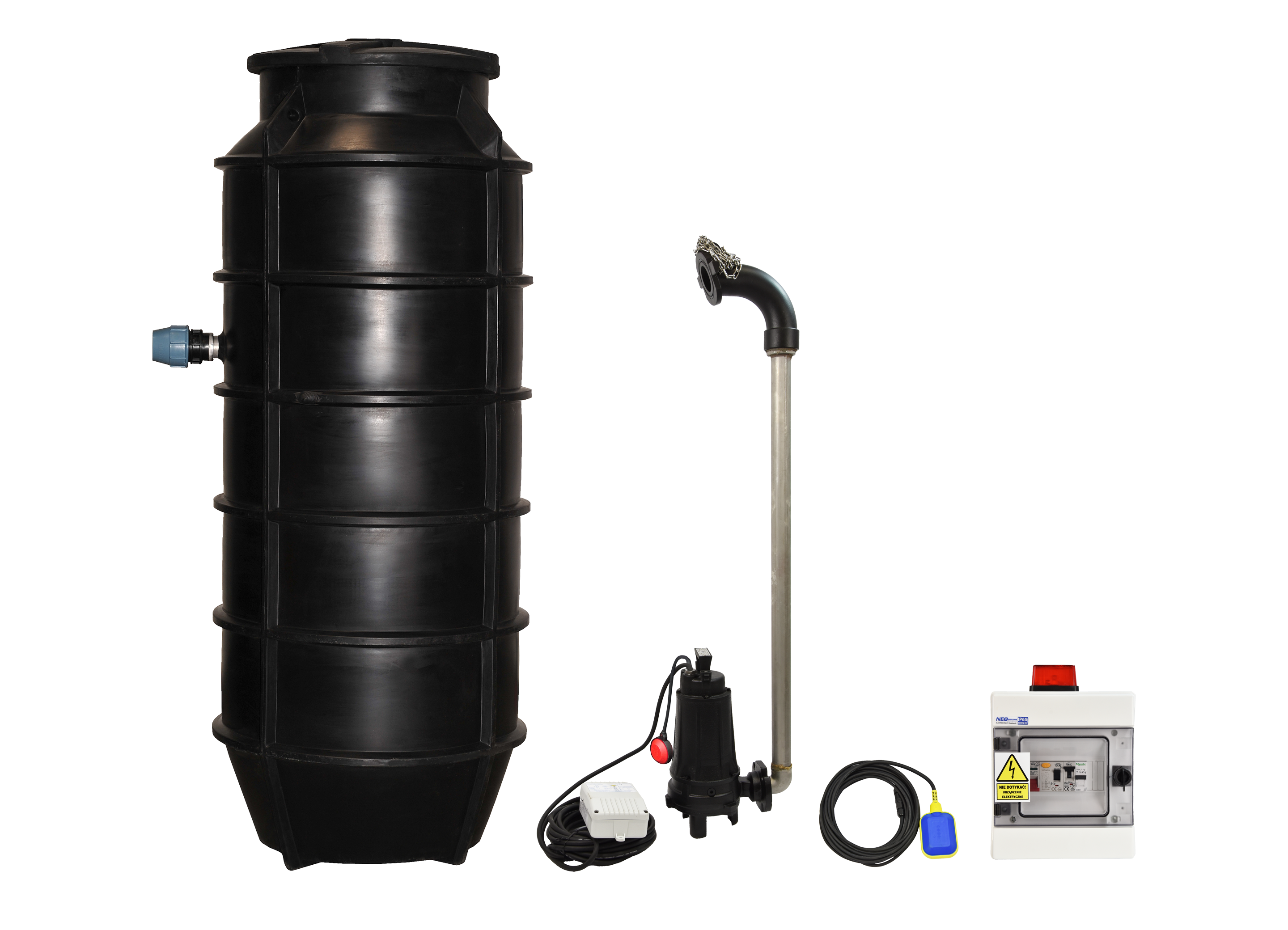 PSI/Gr1-09-A Hinterhofpumpstation mit Pumpe Grix 0,9 kW 1-Phase mit einem Rotor PSI/WQV1 - Eine Hauspumpstation mit WQV -Pumpe 1,5 kW 1 -phase mit Distrikt