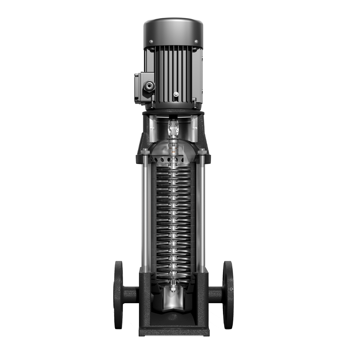 CVI 15-9 T (7,5 kW, 400 V, IE3) vertikale Pumpe
