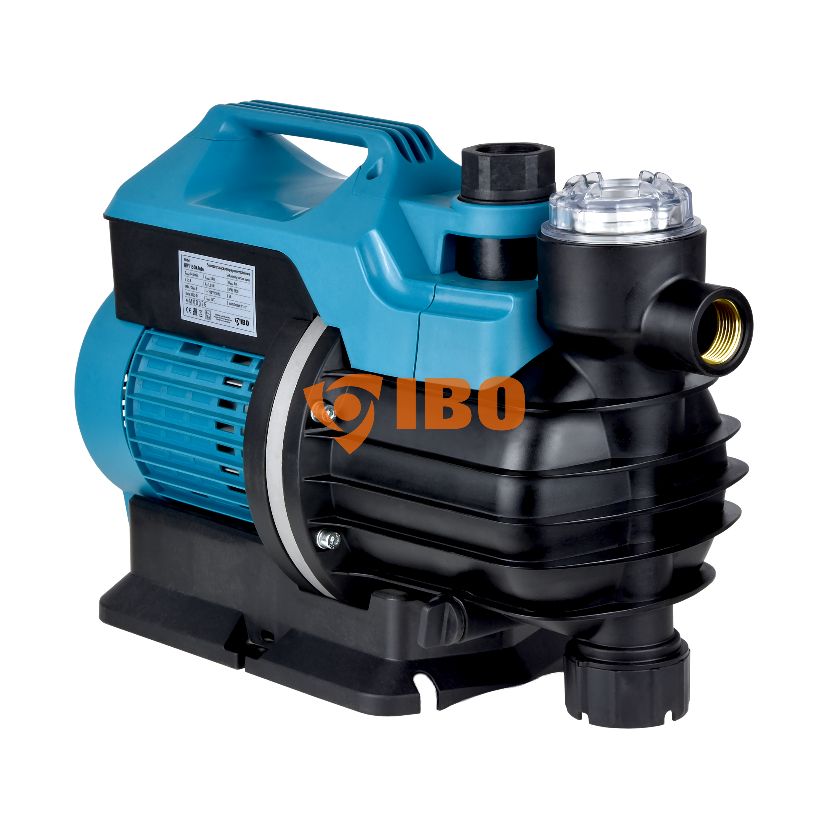 HWI Auto 1300 (1,3 kW, 230 V) Self -Based -Oberflächenpumpe