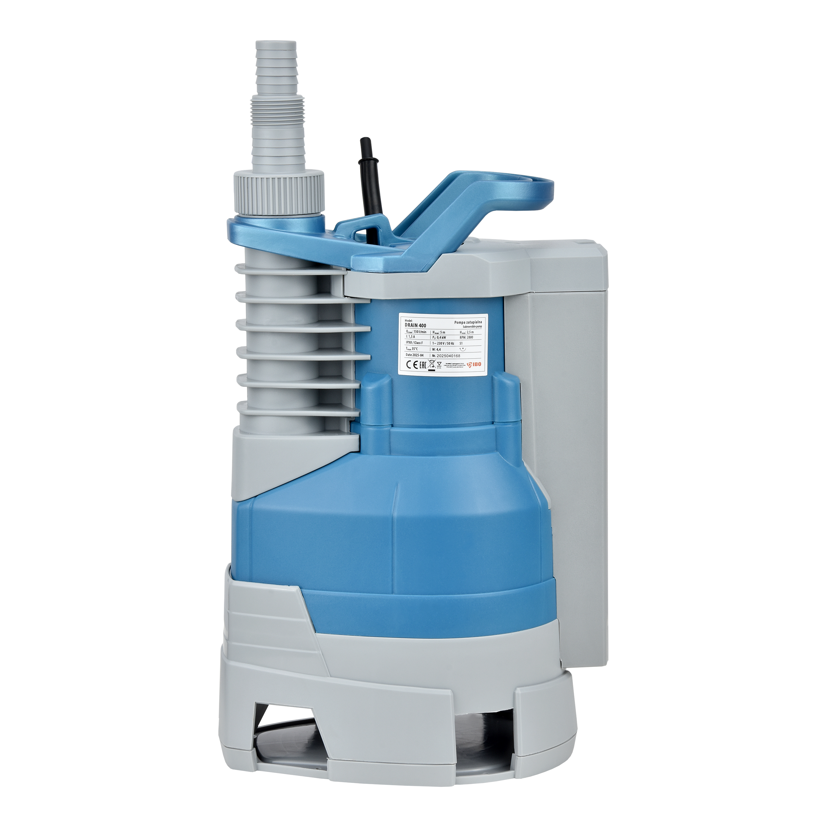 Abtropfen Sie 400 (0,4 kW, 230 V) Spezifische Pumpe mit einem gebauten Schwimmer