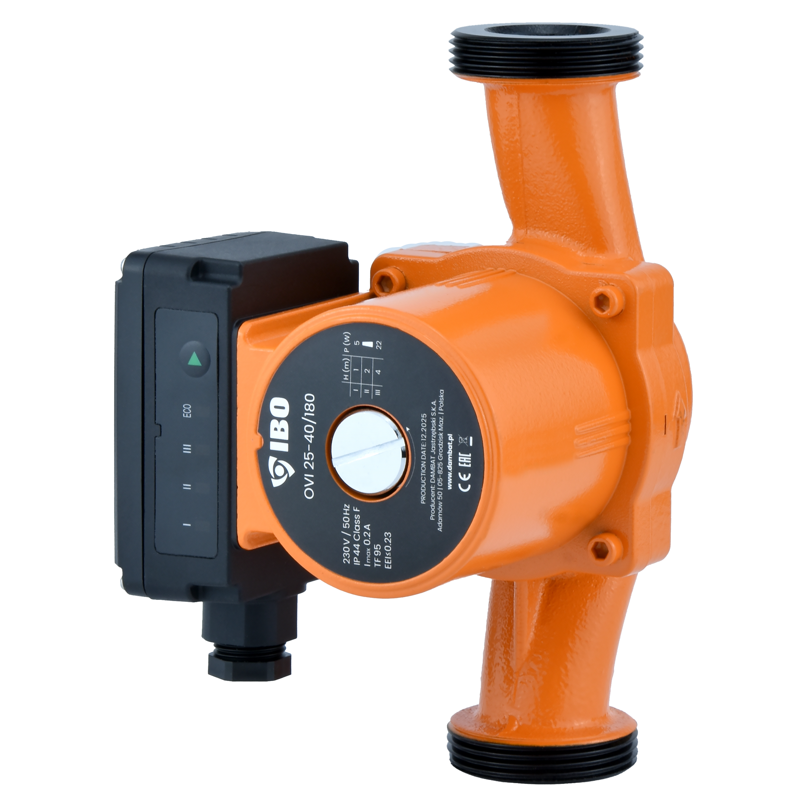 OVI 25-40/180 (5-22 W, 230 V) pompa obiegowa